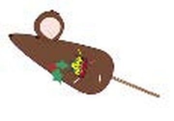 Picture of 2026 BAM! Christmas Mice Cat Toy x 6