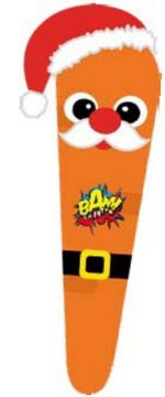 Picture of 2026 BAM! Christmas Santa Carrot Kicker Cat Toy x 6
