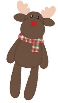 Picture of 2026 Dog Life Christmas Rory Reindeer x 6