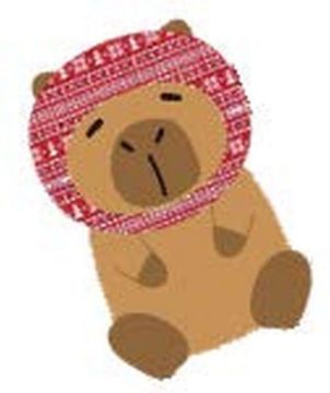 Picture of 2026 Dog Life Christmas Clara Capybara x 6