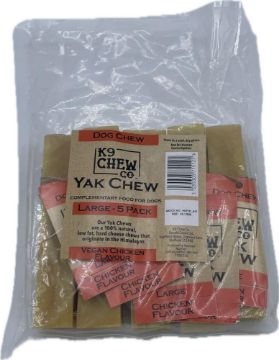 Picture of K9 Chew Co. Yak Chew CHICKEN Large x 5
