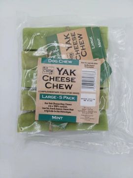 Picture of K9 Chew Co. Yak Chew MINT Large x 5